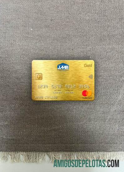 Jamaica Mortgage Bank Mastercard Gold Photolook Front exemplo real